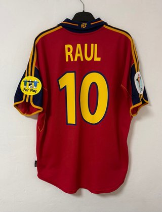 Camiseta Selección Española Eurocopa 2000 Raúl