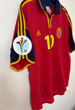 Camiseta Selección Española Eurocopa 2000 Raúl