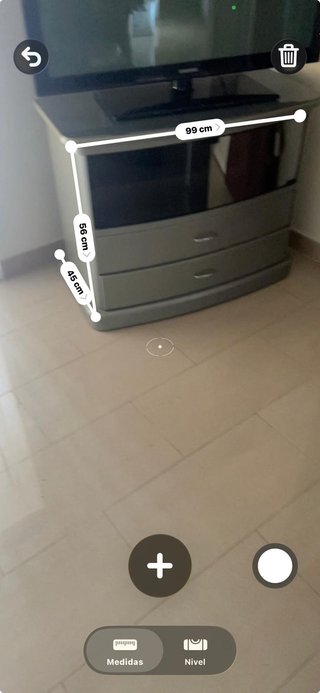 Mueble TV Gris Cajones y Puertas Cristal