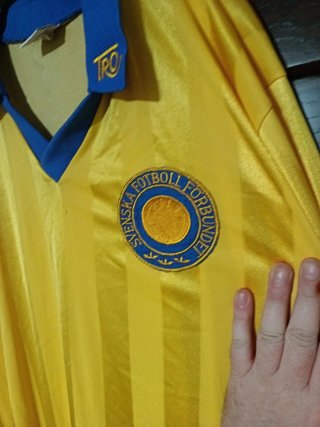 Camiseta Fútbol Suecia Talla XL