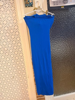 Vestido de fiesta azul