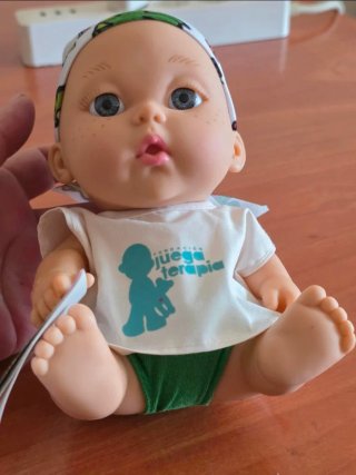 Muñeco Baby Pelón Juegaterapia Sara