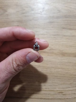 Abalorio Pandora Castillo Plata