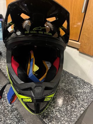 Casco Alpinestars Missile-Tech Motocross o enduro
