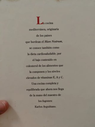 Libro cocina colección Arguiñano 10 minutos
