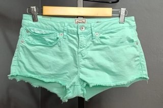 Shorts vaqueros Superdry menta T.W29