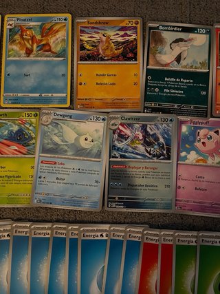 Lote 35 Cartas Pokémon
