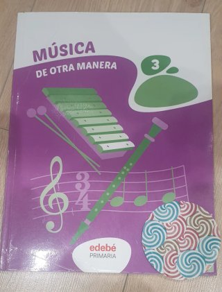 Libro Música 3 Primaria Edebe