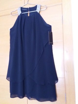 Vestido fiesta , nuevo con etiqueta