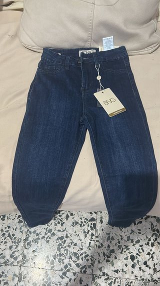 Pantalones Bonage Negros y  azul