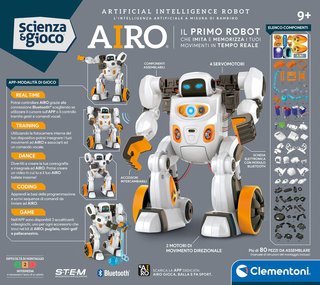 Clementoni robot inteligencia artificial niños