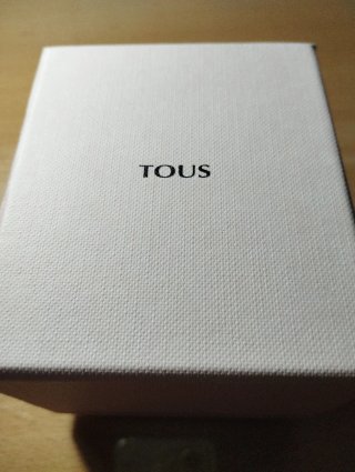 Caja joyero cartón Tous beige