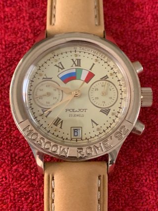 Orologio Poljot Moscow Rome '92 Crono