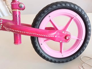Bici sin pedales Chicco Pink Arrow Tuneada