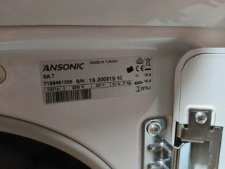 Secadora de ropa Ansonic 7 KGS, poco uso