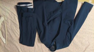 Traje azul para boda talla 52