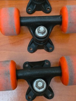 Lote Ejes y Ruedas Skate/Monopatín