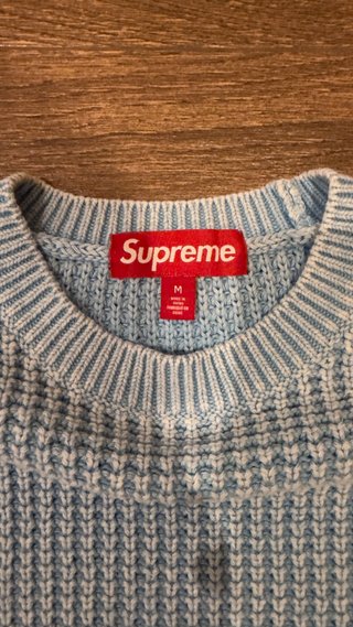 Jersey Supreme Azul Punto Waffle