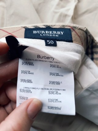 Pantalón Burberry Verano Caballero T.50 Beige