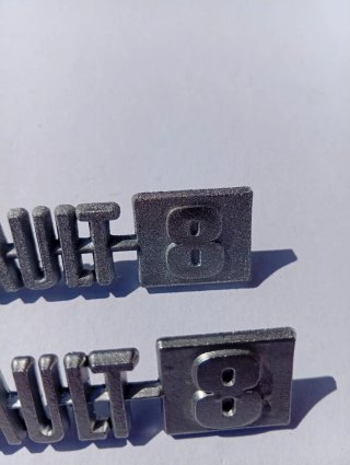 2x Insignias Renault 8