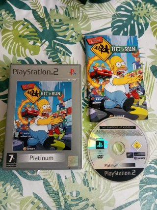 The Simpsons Hit & Run PS2 Platinum PAL España