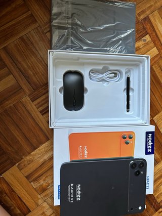 Tablet Nodizz NPAD23 Negra/Naranja