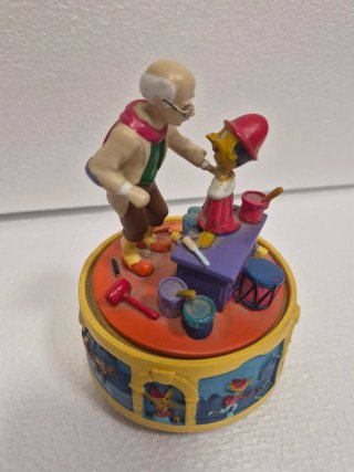 Caja Musical Pinocho y Geppetto