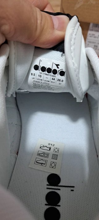 Scarpe Diadora Bianche e Rosse
