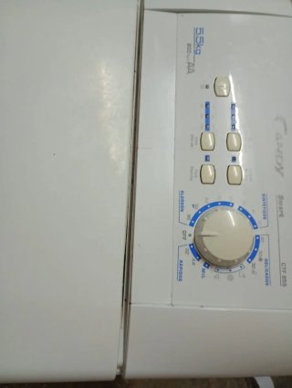 LAVADORA CANDY de 5,5 kilos y 800 rpm. Clase A+A