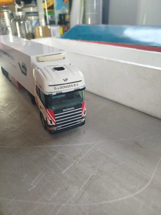 Maqueta Camión G.v.Dongen Transport Tekno