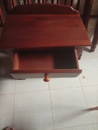 2 Cabeceros Cama 90 + Mesita Noche Madera