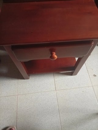 2 Cabeceros Cama 90 + Mesita Noche Madera