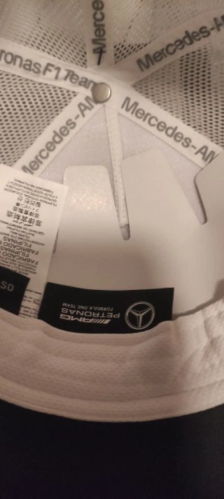 Gorra Mercedes F1 Oficial Blanca