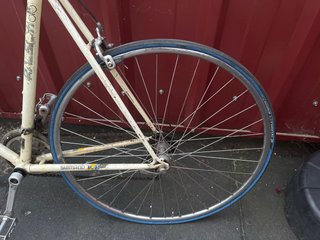 Bicicleta de paseo vintage