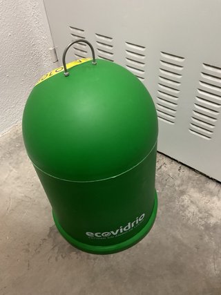 Cubo Iglú Reciclaje Vidrio