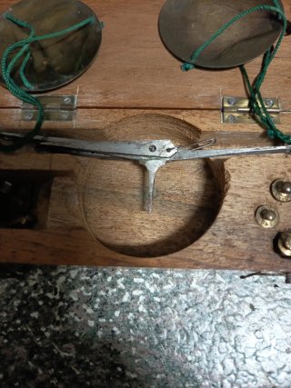 Báscula Joyería Antigua 1883
