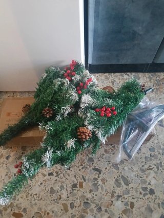Árbol de Navidad decorado