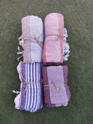Pack 4 Toallas alfodon Playa