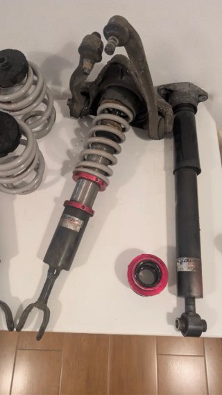 Kit Roscada Lowtec + silentblocks powerflex Audi A