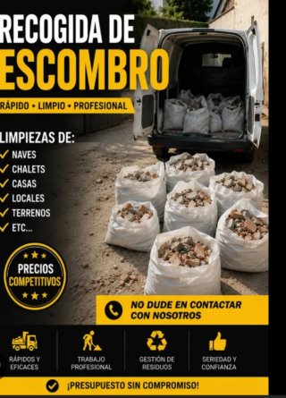 Recogida de escombros