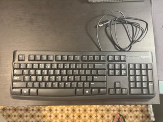 Teclado Logitech USB Negro