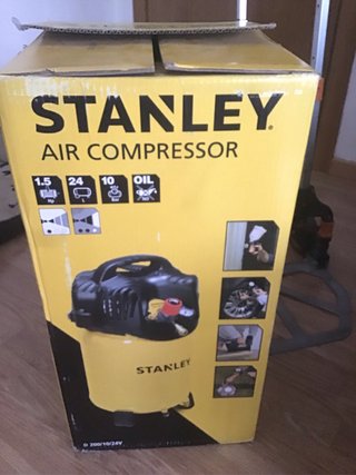 Compresor de aire Stanley 1.5 HP 10 Bar