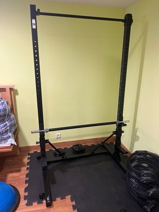 Rack Musculación Plegable Decathlon 500