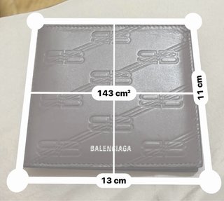 Portafoglio Balenciaga Grigio Uomo