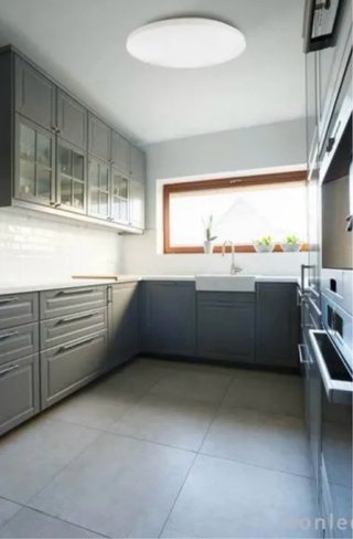 Plafón LED redondo blanco