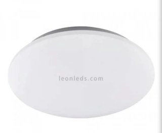 Plafón LED redondo blanco