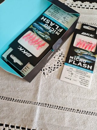 10x Sabiki BKK Micro Flash Hooks