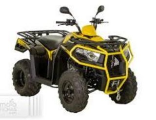 Quad Kymco Amarillo y Negro 2026     8 km