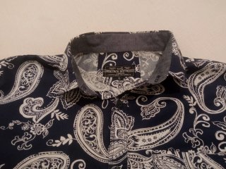 Jack South - Camicia Uomo Fantasia Paisley - L