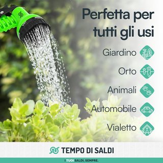 TEMPO DI SALDI manguera extensible 30m 7 funciones